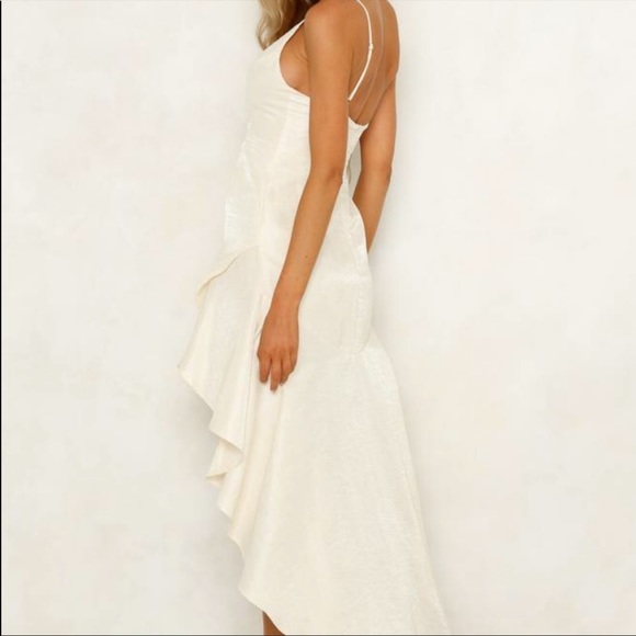 Hello Molly Stopping Old Habits hi low white dress - Picture 3 of 5
